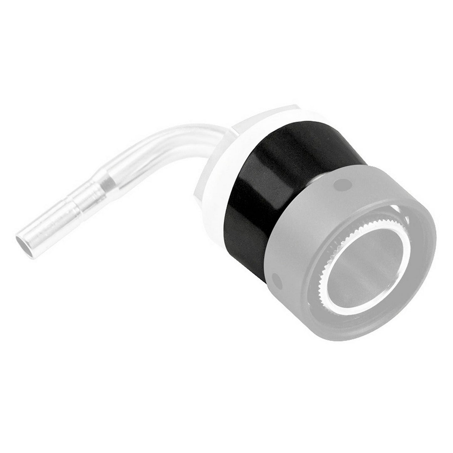 Kegland Nukatap Black Tower Shank Concave Collar