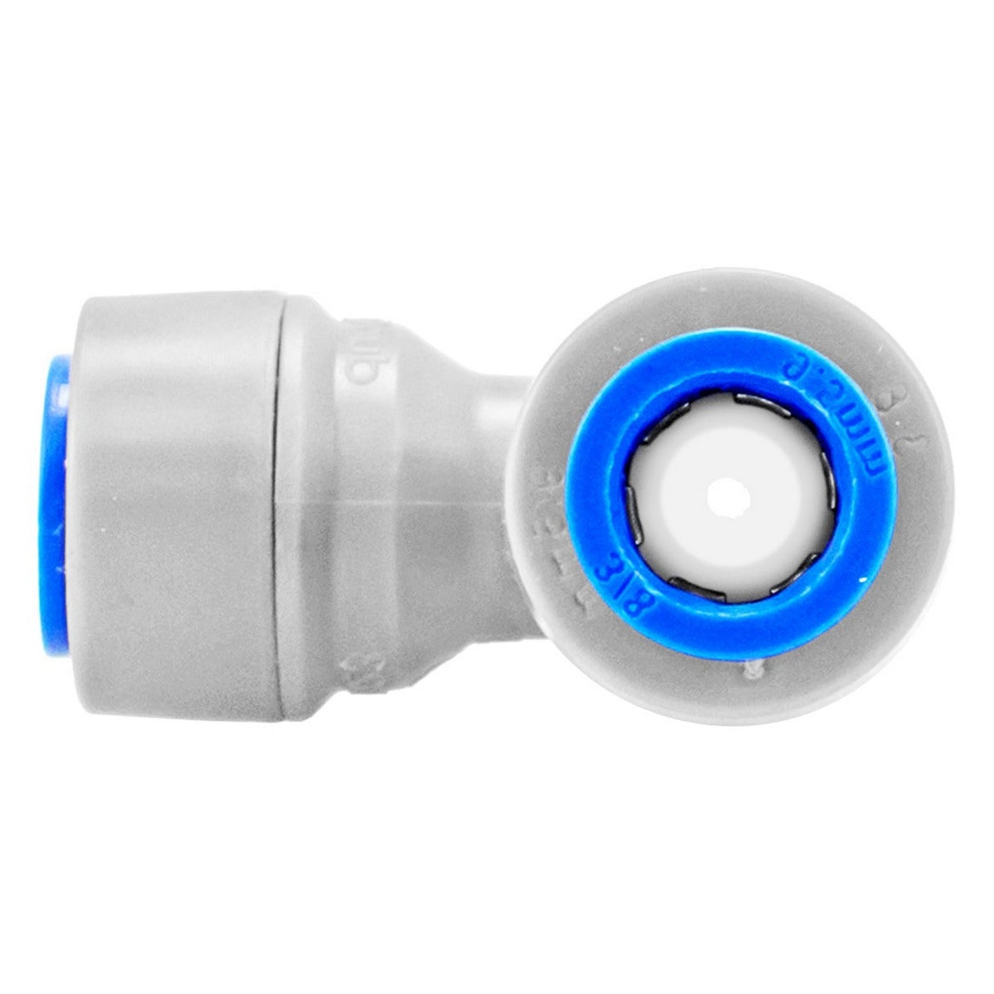 Duotight Food Grade Plastic (Push-In) Thermowell Tee - 3/8" (9.5mm)