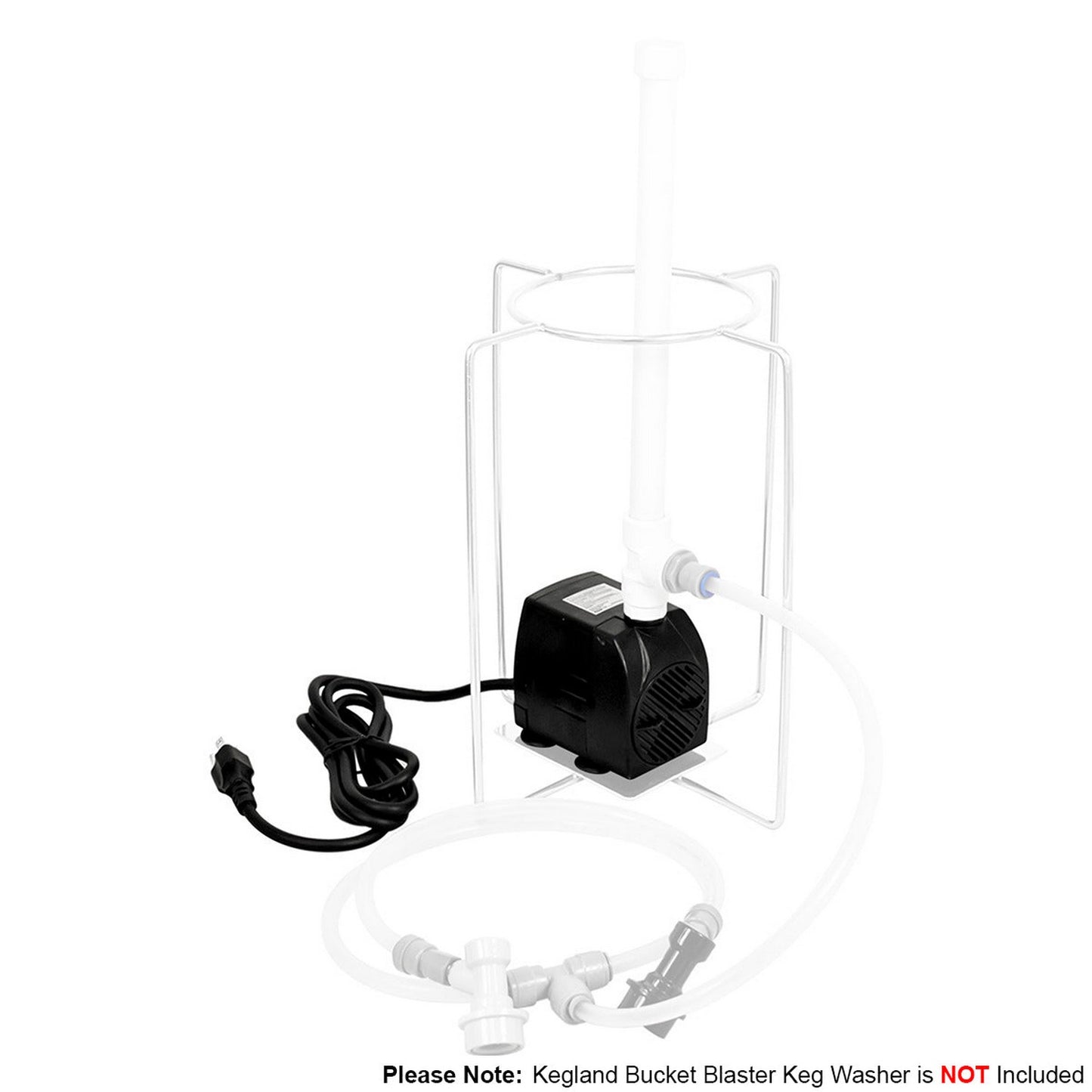 Kegland Bucket Blaster Submersible Water Pump - 2000L/H (110V)