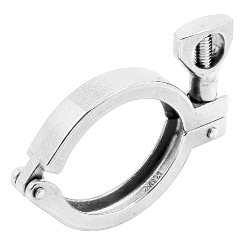 Economy Stainless Steel Tri-Clover Clamp - 2" TC