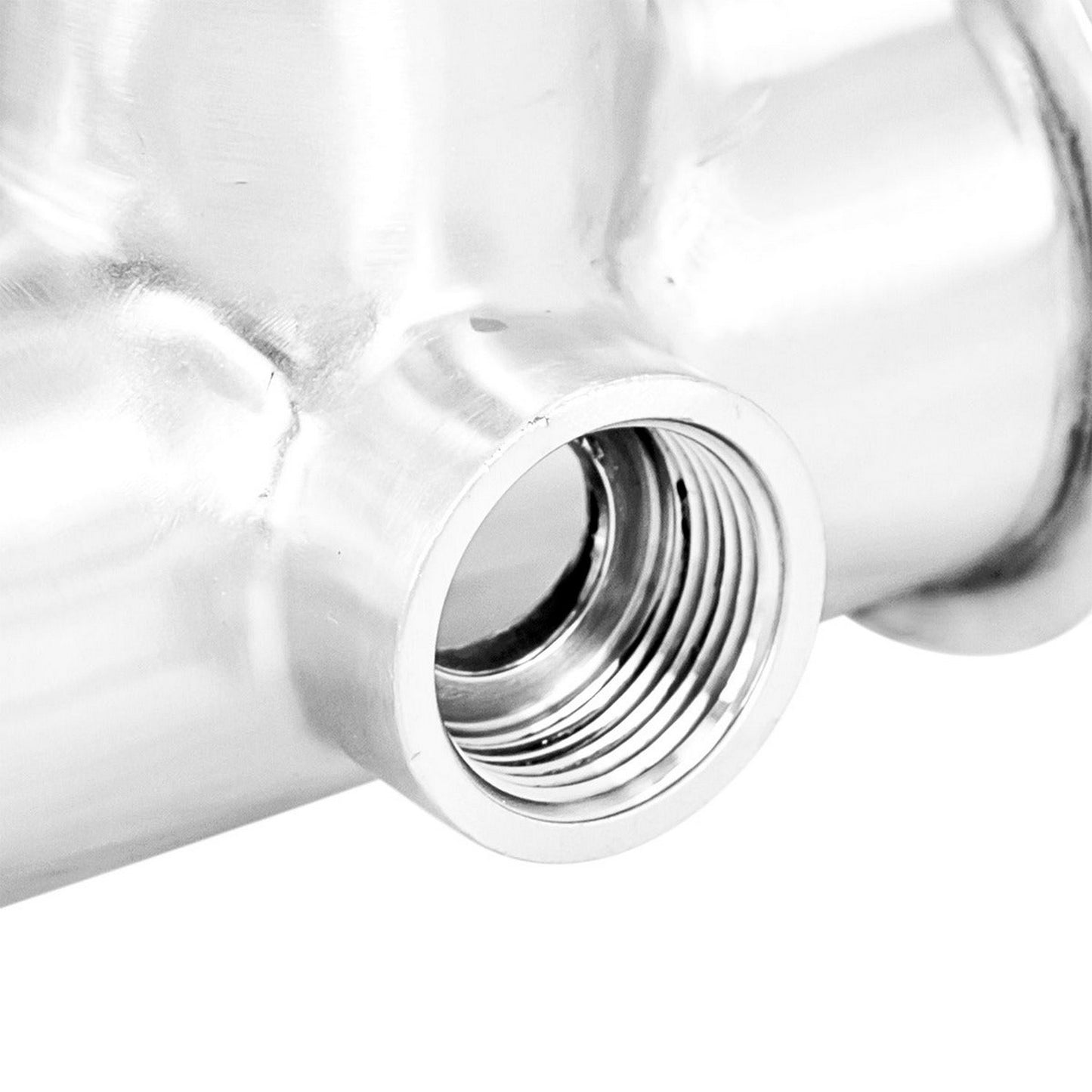 Kegland Modular 76 Series 2" Tri Clamp Tee with 3/4" Female BSP Port - Sanitary Stainless Steel Fitting