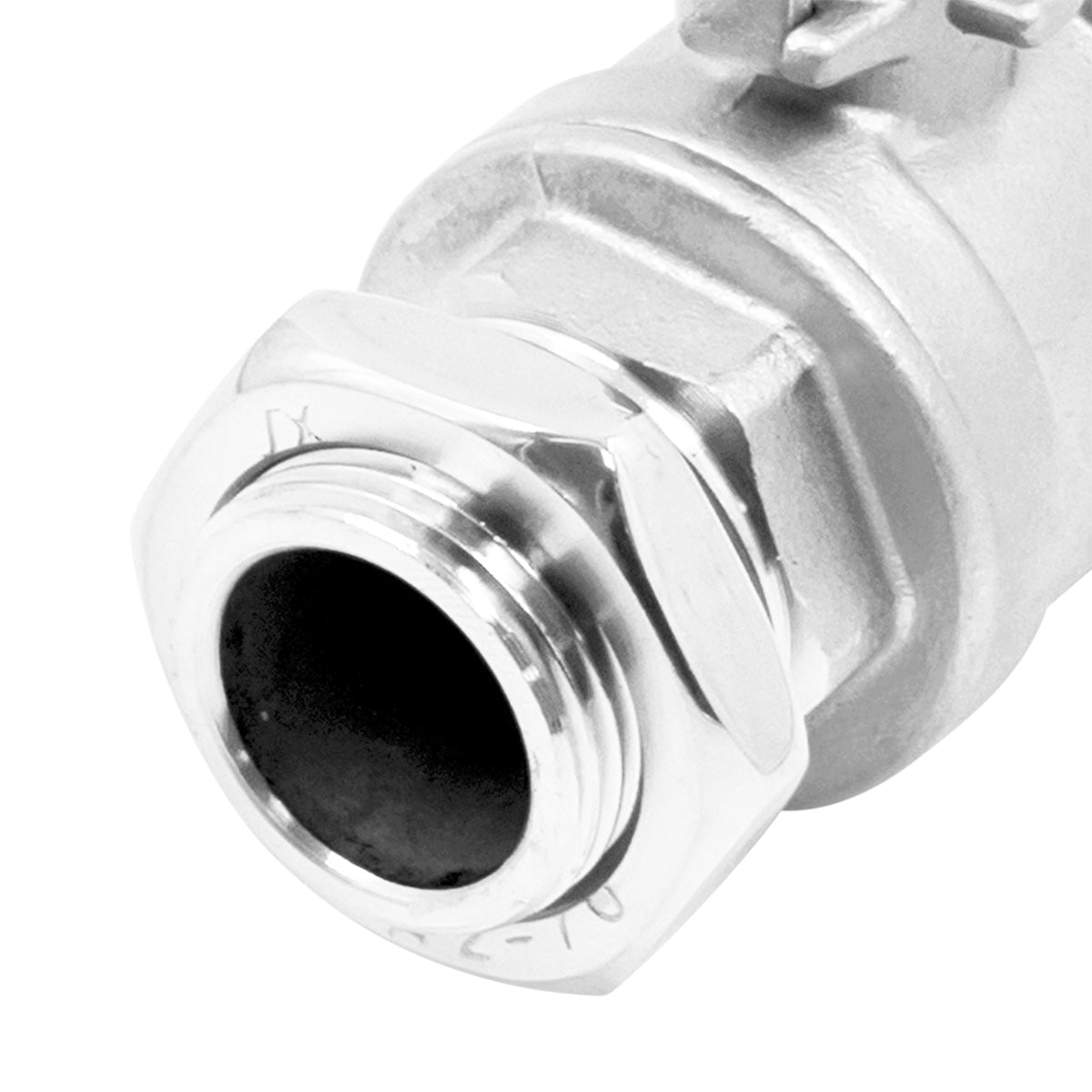 Kegland Stainless Steel Weldless Ball Valve Assembly - 1" NPT (2 Piece) - Canuck Homebrew Supply, Canada