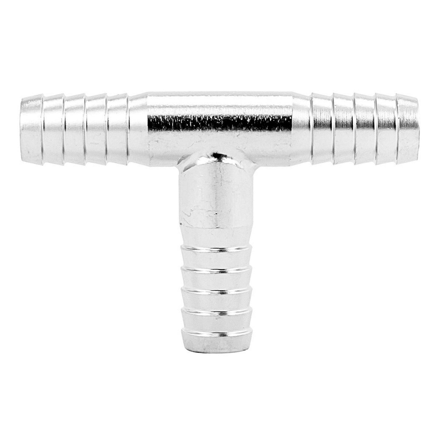 Kegland Stainless Steel Barbed Hose Splicer Tee - 5/16" (8mm) - Canuck Homebrew Supply, Canada