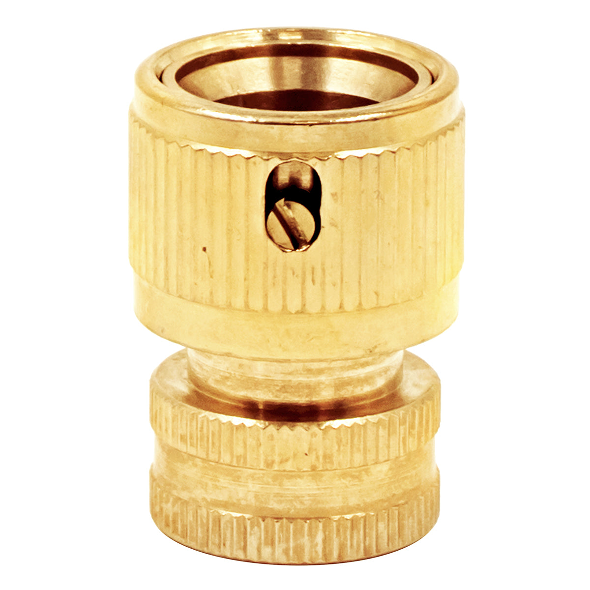 AlcoEngine Style Brass Fitting - 1/2" Female BSP X 1/2" Female QD