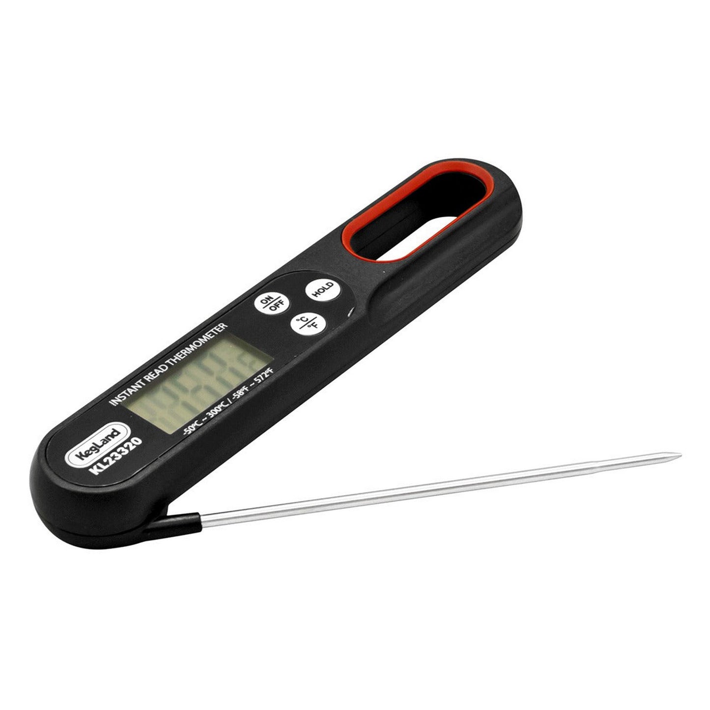 Kegland Digital Thermometer With Stainless Steel Folding Probe