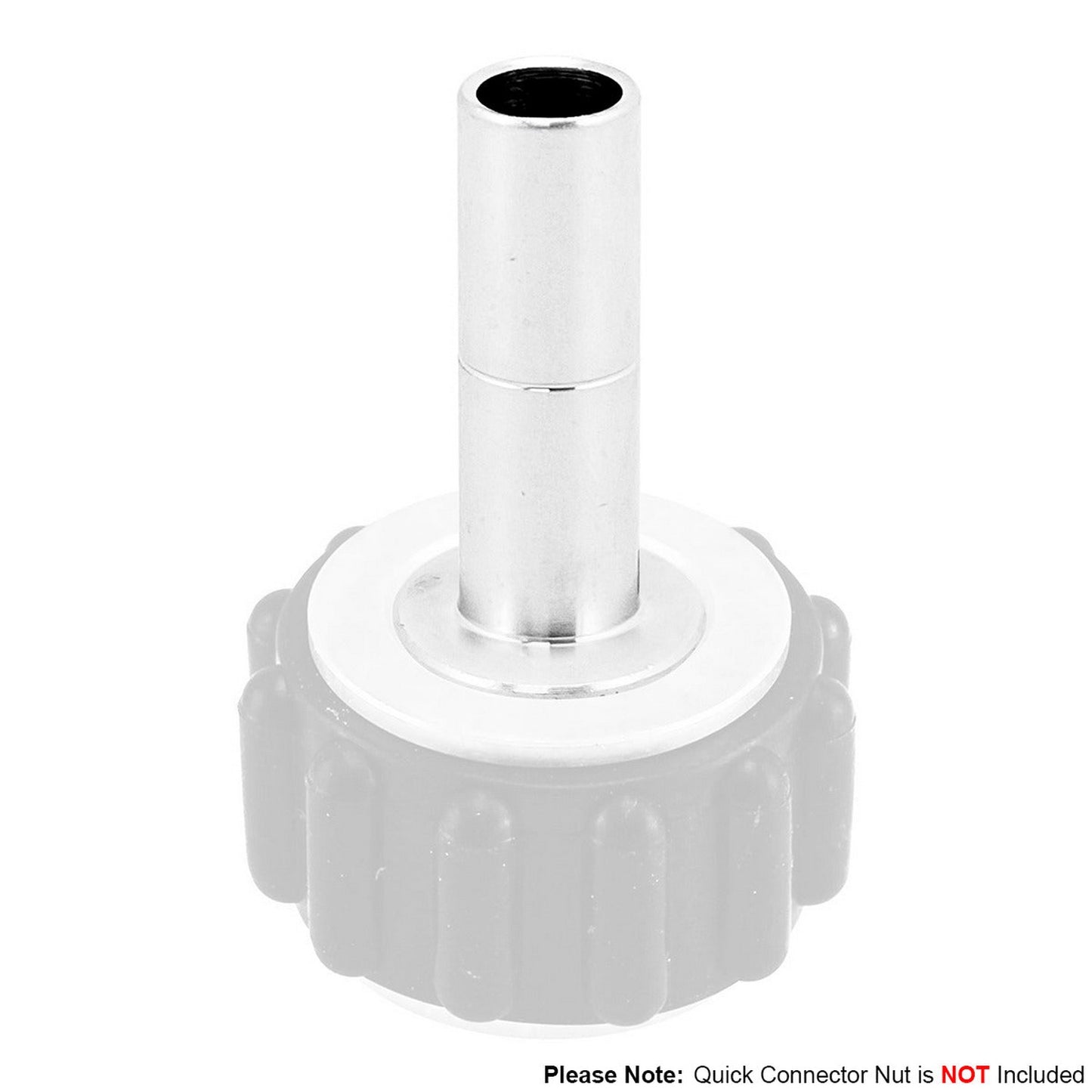 Kegland Stainless Steel Quick Connector Straight Barb - 3/8" (9.5mm)