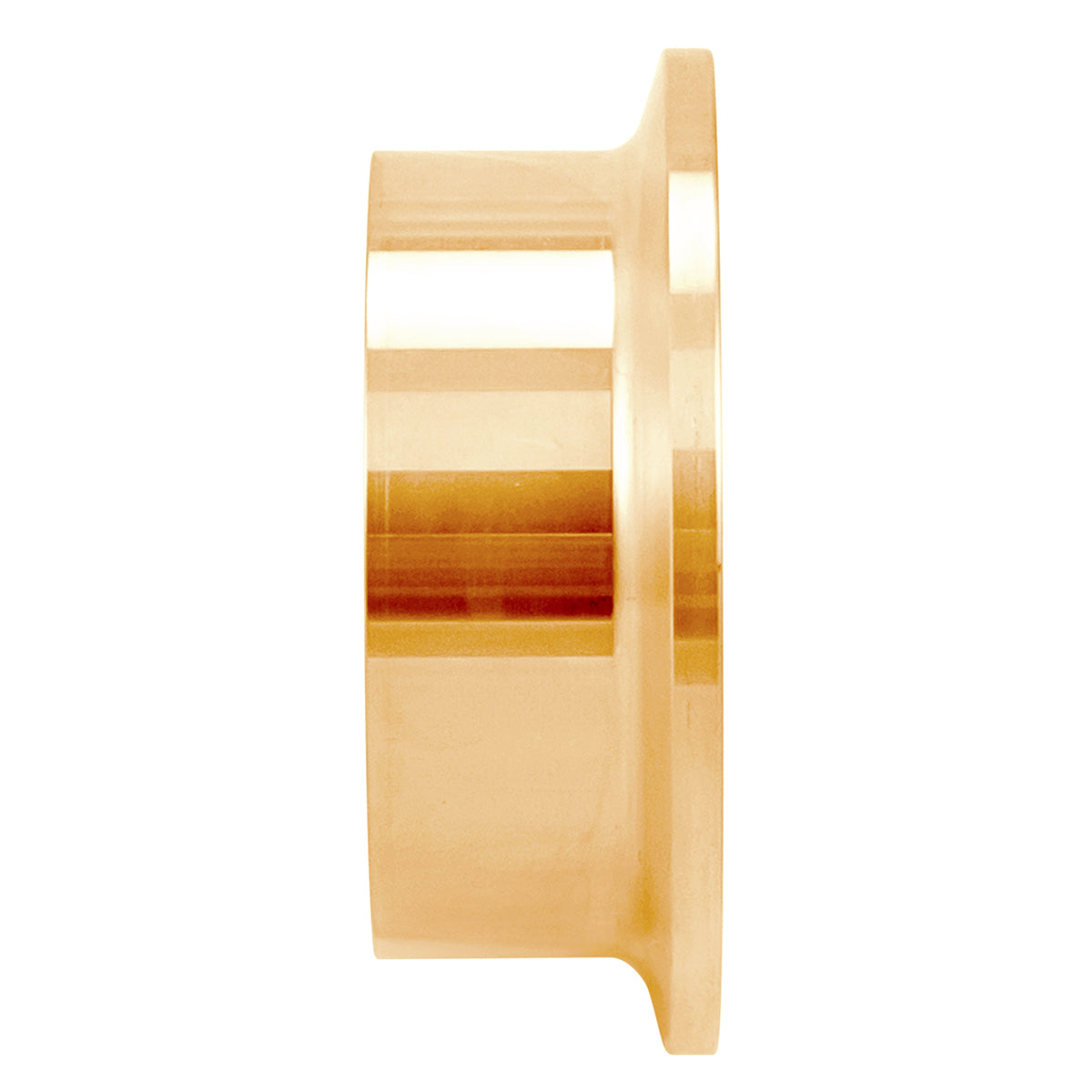 2" Tri Clamp Ferrule (7/8") - Copper Tri Clover Sanitary Fitting