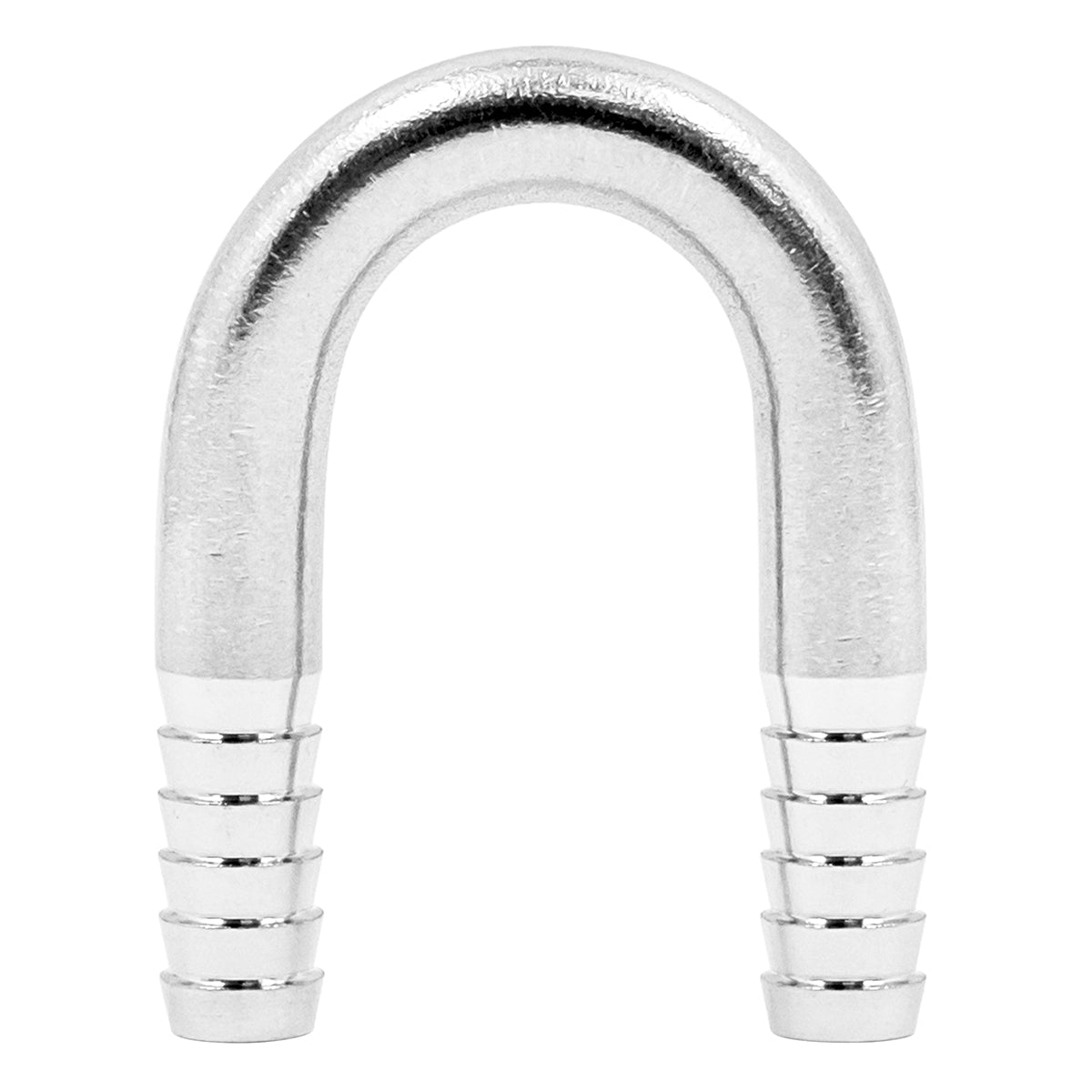 Stainless Steel Barbed Hose Splicer U-Bend - 1/4"
