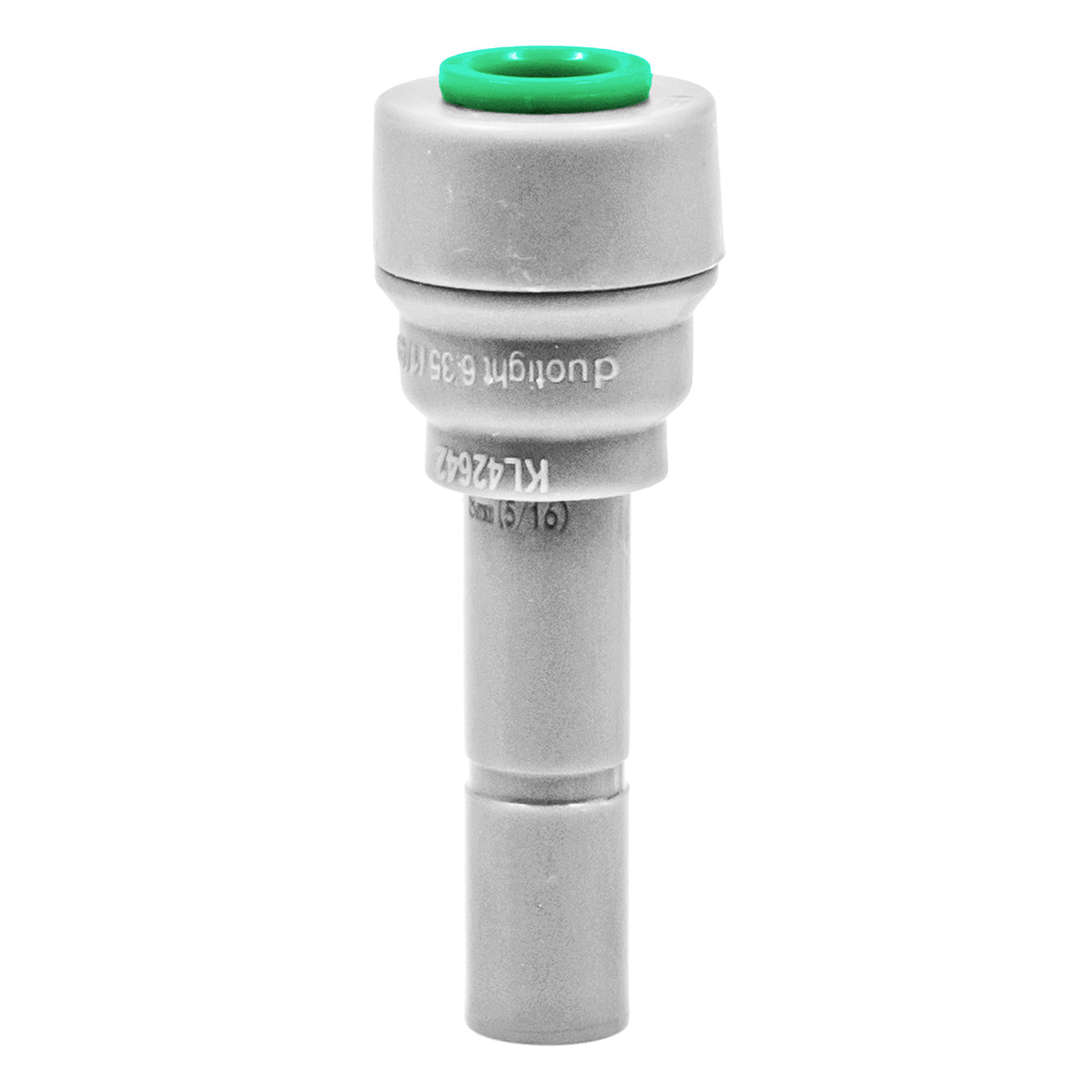 Duotight Food Grade Plastic (Push-In) Straight Reducer - 5/16" (8mm) X 1/4" (6.35mm)