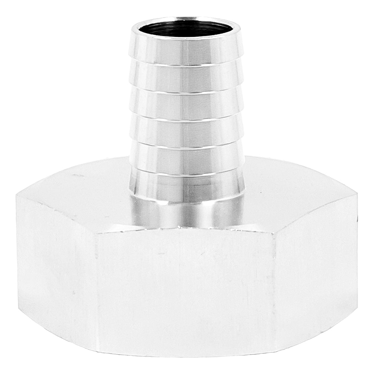 Stainless Steel Fitting - 1 1/2" Female NPT X 3/4" OD Barb