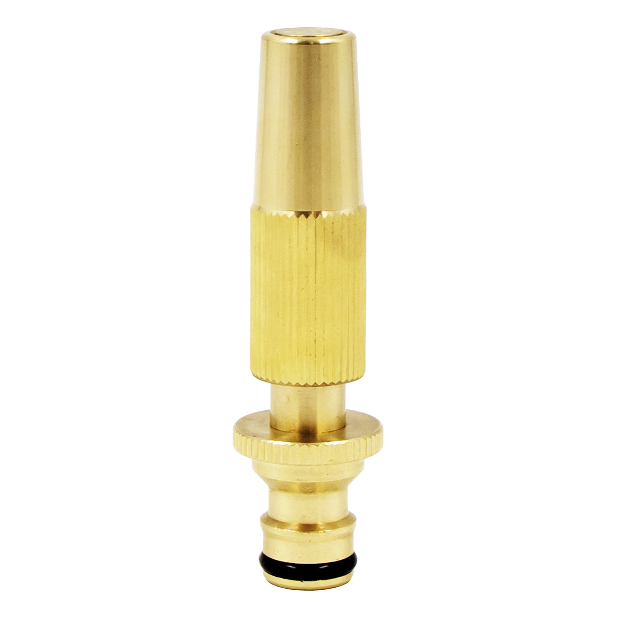 Kegland Brass Adjustable Hose Spray Nozzle - 1/2" Male QD
