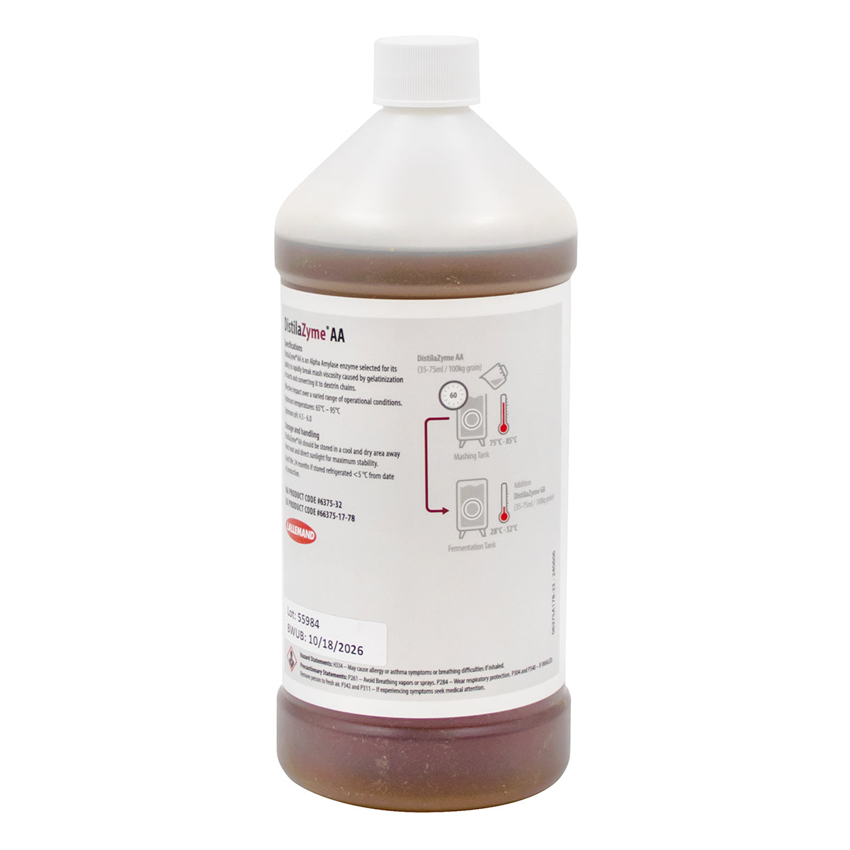 DistilaZyme AA Beta Glucanase Enzyme (2.2 lb)