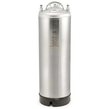 5 Gallon Stainless Steel AMCYL Ball Lock Keg - New