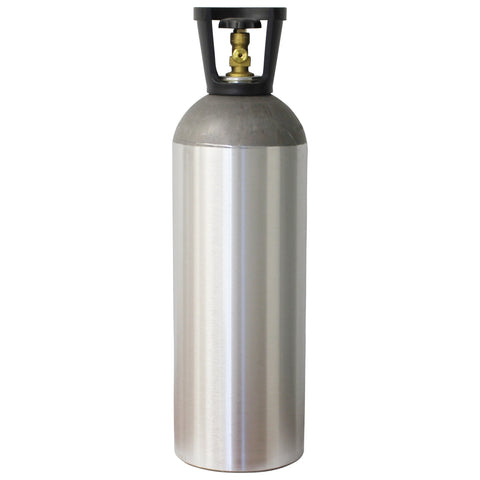 Aluminum CO2 Tank - 20 lb