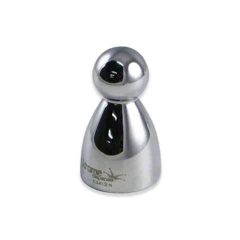 Chrome Plated Tap Handle Finial - 1 1/4" - Canadian Homebrewing Supplier - Free Shipping - Canuck Homebrew Supply