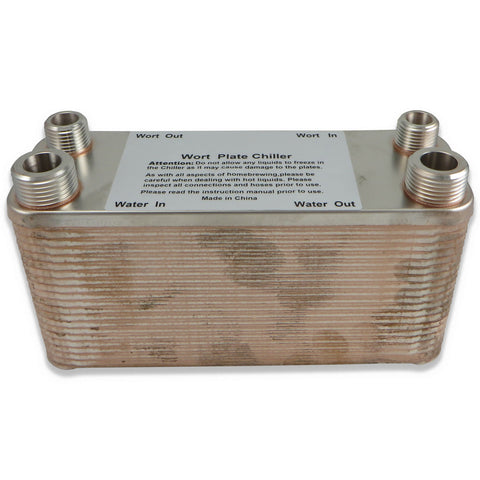 Ice Block 41 Plate Wort Chiller - Canadian Homebrewing Supplier - Free Shipping - Canuck Homebrew Supply