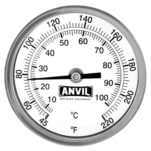 Brewing Thermometer - 1/2" NPT