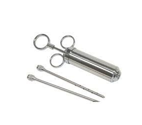 Stainless Steel 2 oz. Seasoning Injector - Bayou Classic