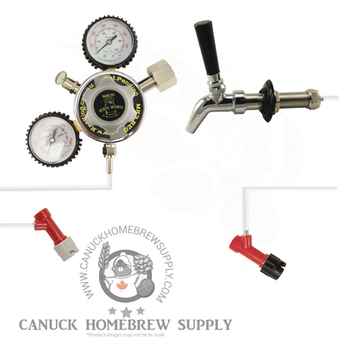 Single Tap Pin Lock Pass Through Faucet Setup