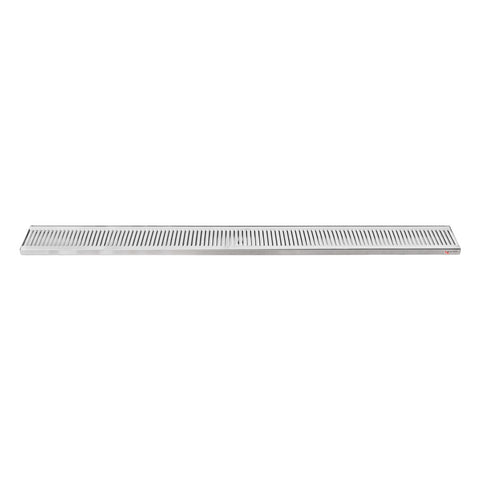 Countertop Micro Matic Stainless Steel Drip Tray 51” x 5” x 3/4”