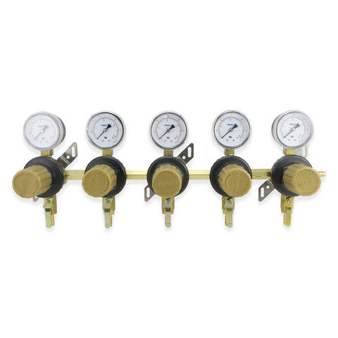Secondary Five Way CO2 Regulator (60PSI) #T1695ST
