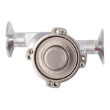 Chugger X-Dry Tri-Clover Brew Pump - Stainless Steel Replacement Head (Inline Inlet) [TC-XSSPH-IN]