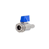 Conical Fermenter Stainless Steel Ball Valve - 3/8" NPT X 3/8" OD Barb