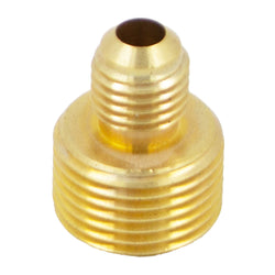 Micro Matic Brass Cold Plate Fitting - 1/2" Cold Plate X 5/8" BSP [CP-BTF]