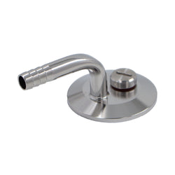 Stainless Steel Tri-Clover Pressurized Transfer Fitting - 1.5" TC