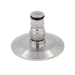 Stainless Steel Tri-Clover Ball Lock Post Single - 2" TC (Gas - 19/32)