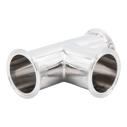 Stainless Steel Tri-Clover Tee - 2.5" TC