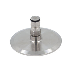 Stainless Steel Tri-Clover Ball Lock Post Single - 3" TC (Gas - 19/32)