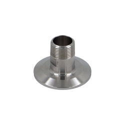 Stainless Steel Tri-Clover Fitting - 2" TC X 3/4" Male NPT