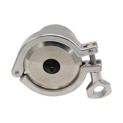 Stainless Steel Tri-Clover Heating Element Adapter - 1.5" TC to 1" Female NPS -  Canuck Homebrew Supply, Canada