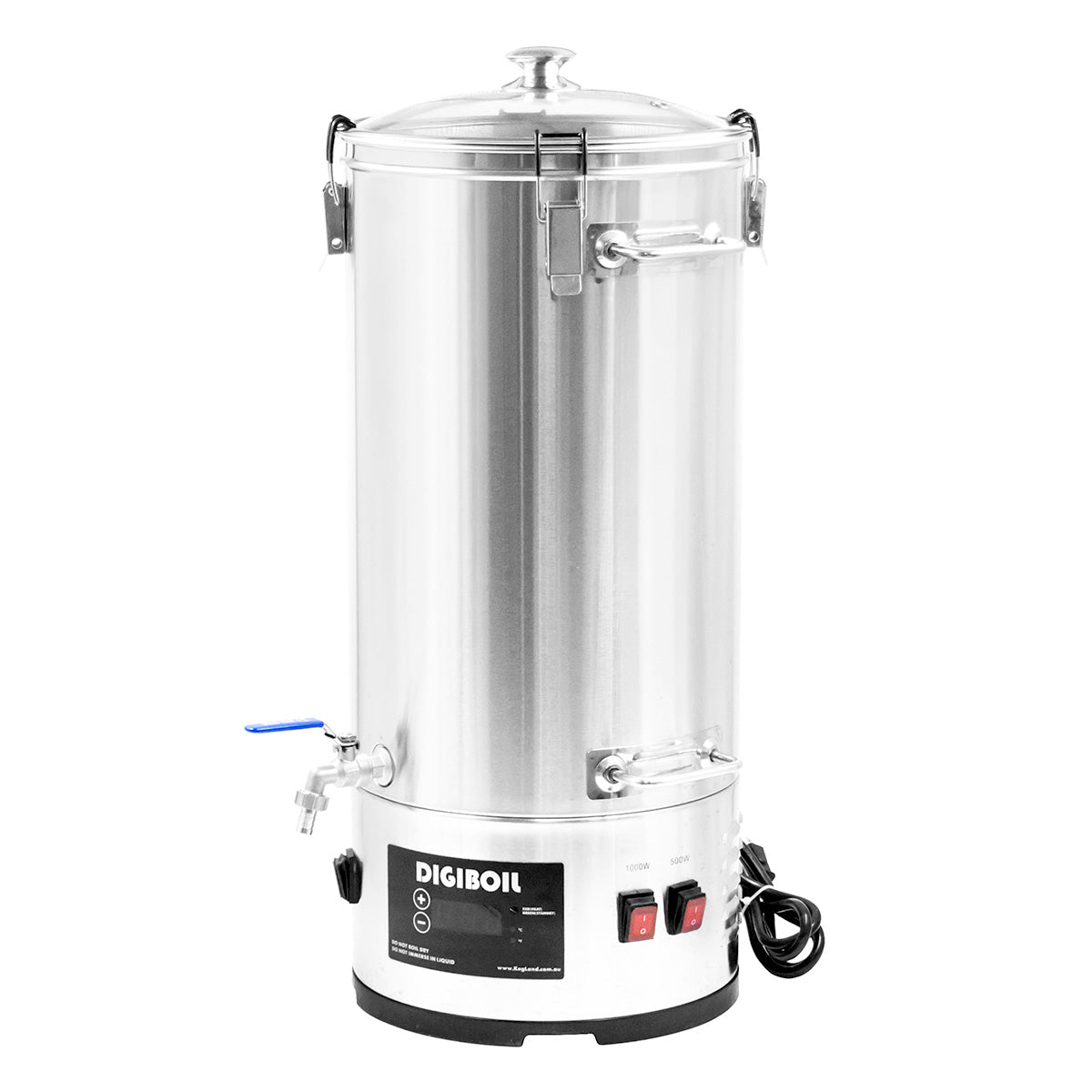 Stainless Steel Pot Still With DigiBoil Electric Kettle Kit - 2" TC (35L) | Gen 2 (110V)