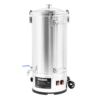 Copper Pot Still With DigiBoil Electric Kettle Kit - 2" TC (35L) | Gen 2 (110V)
