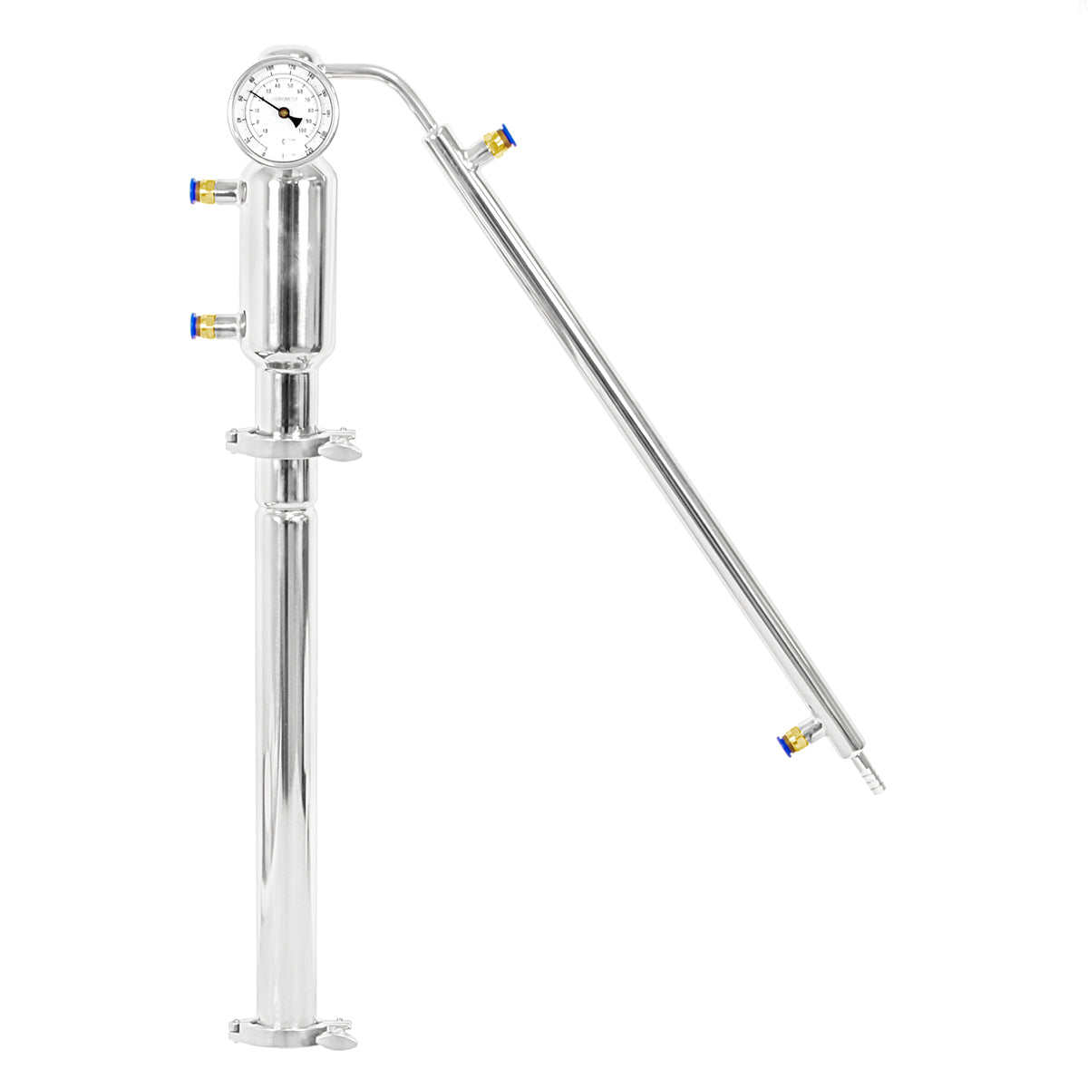 Stainless Steel Reflux Column Tower With DigiBoil Electric Kettle Kit - 2" TC (35L) | Gen 2 (110V)
