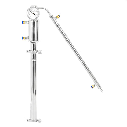 Stainless Steel Reflux Column Tower With DigiBoil Electric Kettle Kit - 2" TC (35L) | Gen 2 (110V)