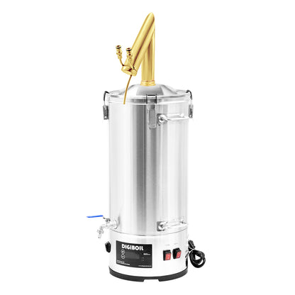 Kegland Copper Pot Still Condenser With DigiBoil Electric Kettle Starter Kit - 35L | Gen 2 (110V)