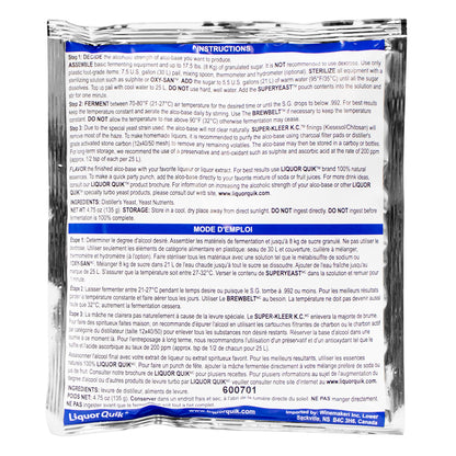 Liquor Quik Triple Pack - Super Yeast, Activated Carbon and Super-Kleer