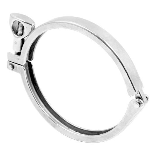 Economy Stainless Steel Tri-Clover Fitting - 4" TC Clamp