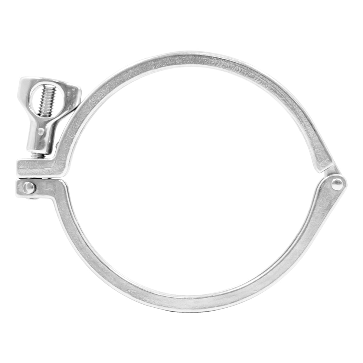 Economy Stainless Steel Tri-Clover Clamp - 4" TC