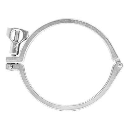 Economy Stainless Steel Tri-Clover Clamp - 4" TC