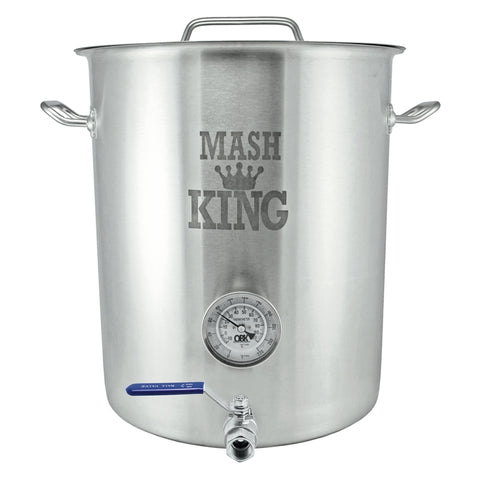 Mash King 15 Gallon (57L) Stainless Steel Weldless Brew Kettle