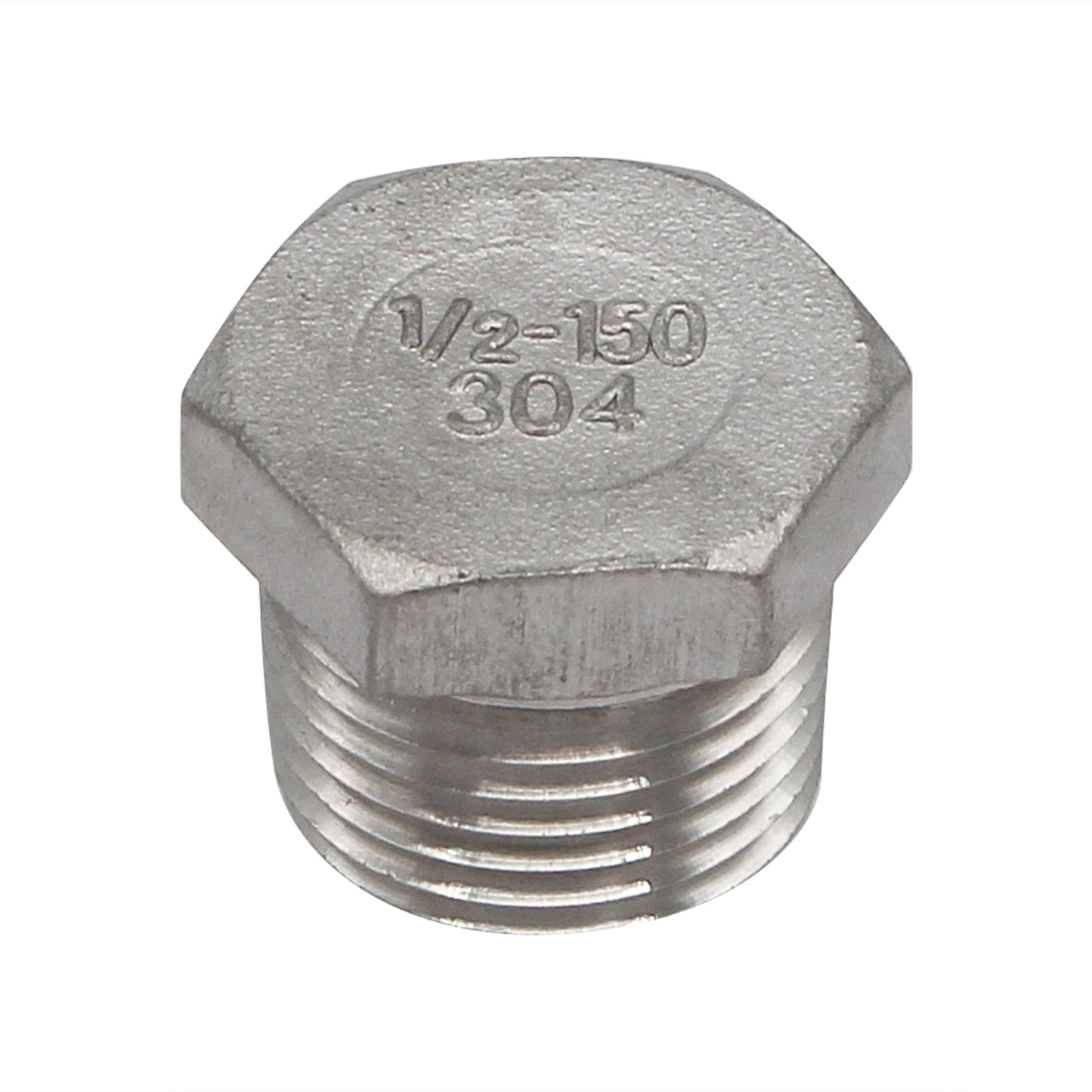 Stainless Steel Plug - 1/2" Male NPT