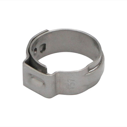Oetiker Stainless Steel Stepless Hose Clamp - Single Ear (15.7mm)