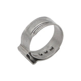 Oetiker Stainless Steel Stepless Hose Clamp - Single Ear (16.8mm)