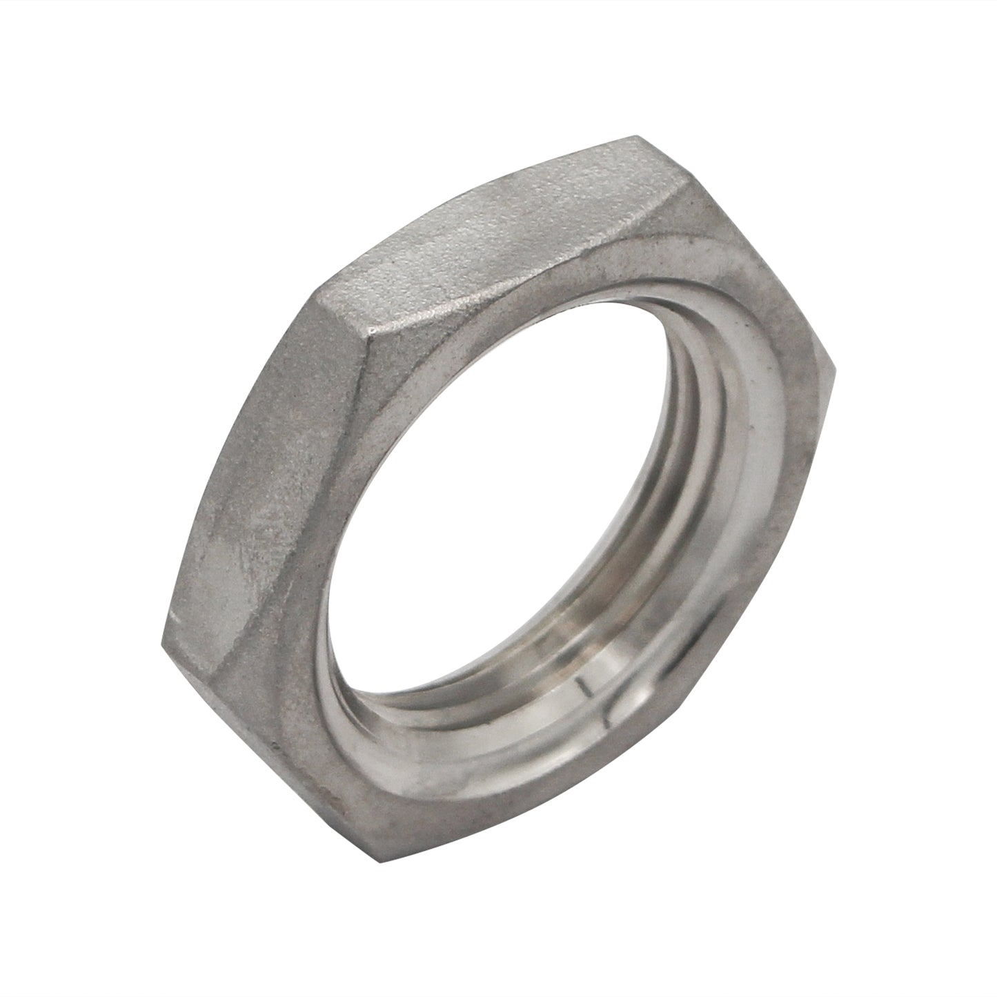 1" NPS Lock Nut - 304 Stainless Steel Pipe Fitting