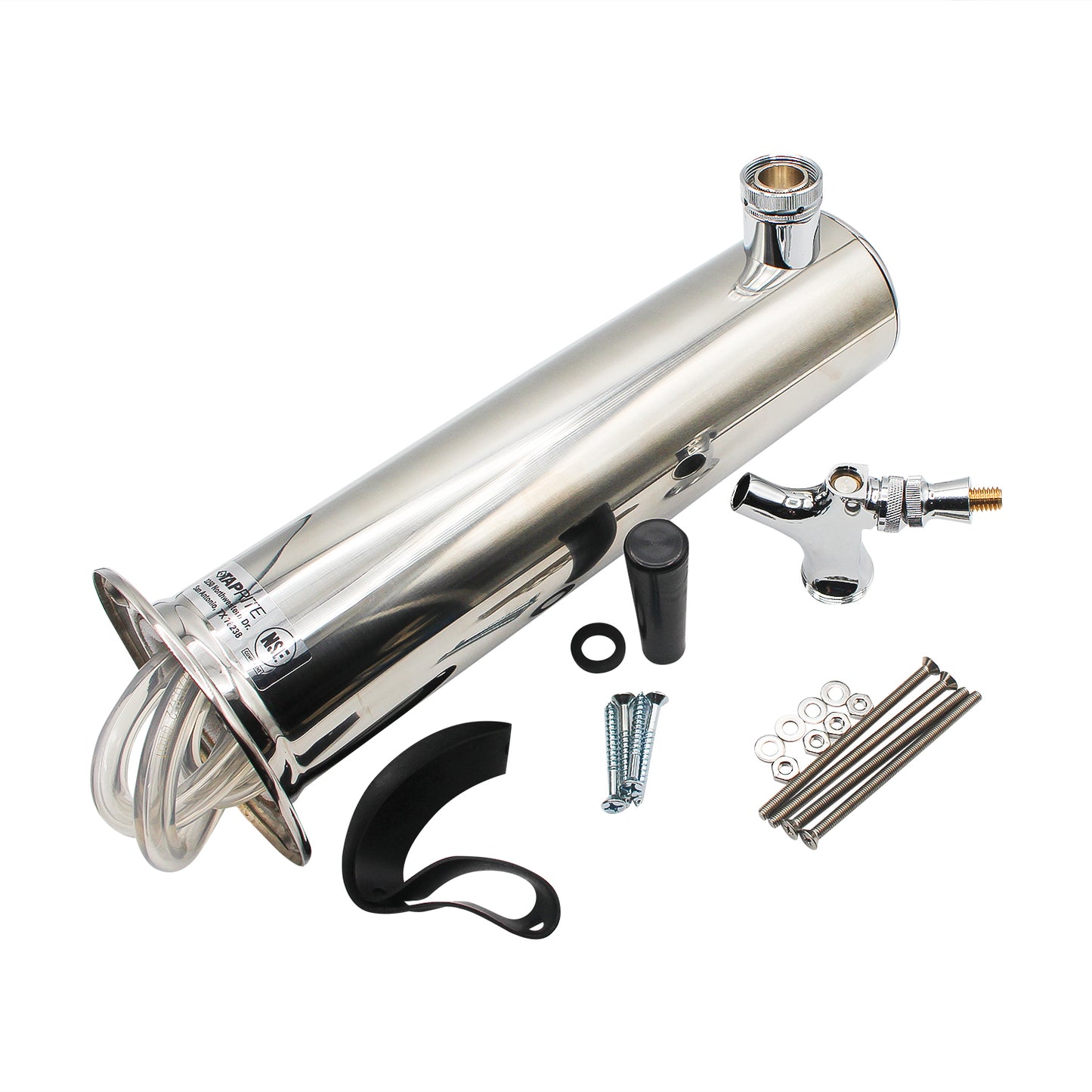 Taprite Stainless Steel Single Faucet Beer Tower #D4743TKSS