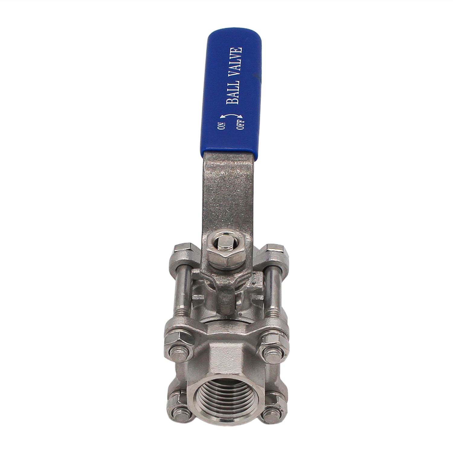 Stainless Steel 1/2" Female NPT 3-Piece Ball Valve -  Canuck Homebrew Supply, Canada